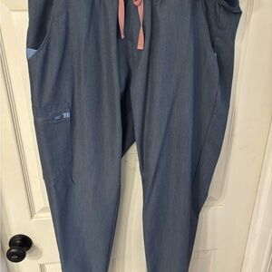 Figs Heather Denim Zamora Jogger